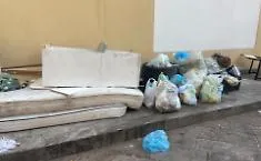 Immondizia a Palermo in via Maqueda
