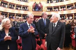 Palermo, il presidente Mattarella alla proiezione del film su Biagio Conte