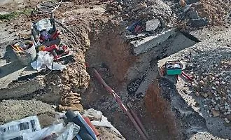 Cavi tranciati da un cantiere nel quartiere Montegrappa-Santa Rosalia: Amg Energia al lavoro per ripristinare 80 punti luce