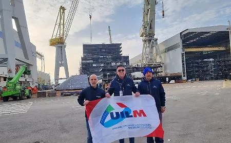 L'annuncio di Fincantieri: due grandi navi verranno costruite a Palermo